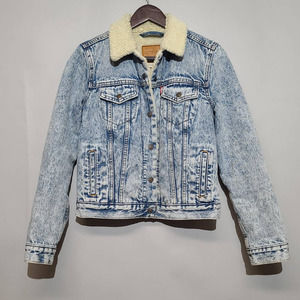 Levi's Denim Sherpa Lined Jacket